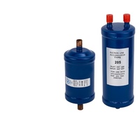 Filtre déshydrateur de soupape d'aspiration de réfrigérant pour compresseur, avec port de soudure à vis, pour climatisation centralisée, à noyau solide