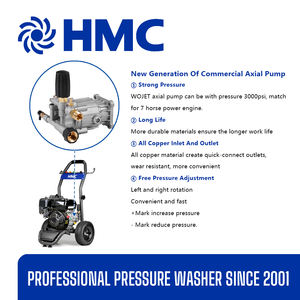 Nettoyeur haute pression à eau froide HMC 3200PSI 2.6GPM nettoyeur haute pression Lifan Engine Nettoyeur de surface - Product Image 3