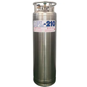 Hot koop vloeibare zuurstof stikstof argon CO2 opslagtank dewar Cryogene vloeibare gas cilinder