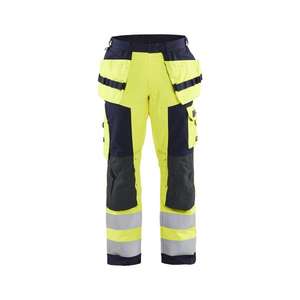 BLAKLADER - 157915143389C46 Pantalones artesanos multinorm Hi-vis Amarillo/Azul Marino-EAN 7330509551417 ROPA DE TRABAJO RESISTENTE A LLAMAS - Product Image 1