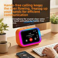 Haut-parleur intelligent IA 2026 avec commande vocale par application, écran HD, batterie rechargeable, son immersif, design haut de gamme pour maison intelligente