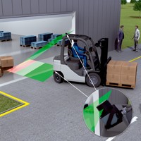 Capteur LiDAR LOC Pro PICS150-01000 PicoScan100 Scanner laser SICK