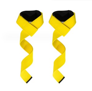 شعار مخصص الثقيلة اللياقة البدنية مبطن القطن النيوبرين رفع الأثقال صالة الألعاب الرياضية سحب Deadlift رفع الأشرطة المعصم للرجال - Product Image 6