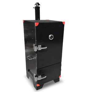 <span class=keywords><strong>Barbecue</strong></span> extérieur avec cheminée réglable, aérations ajustables et bac à charbon d'essence amovible - Product Image 1