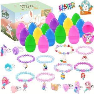 New Style Hand Ornaments <b>Blind</b> Box for Easter Decoration <b>Plastic</b> Egg Surprise As Easter Gift - Product Image 2