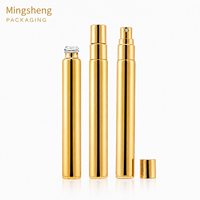 Flacon de parfum miniature en PP personnalisé Mingsheng 3ml 5ml 8ml 10ml, vaporisateur de parfum portable pour emballage de fragrance