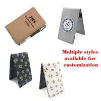 JMS Factory Custom logo semplice in pelle sintetica classico portacarte Golf con nuovissima alta qualità