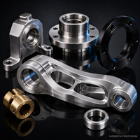 Solution d'usinage CNC sur mesure pour bride de joint de bras robotique en aluminium aéronautique avec une tolérance de ±0,005 mm