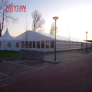 Tente de réception commerciale en PVC blanc 10x20m 15x20m pour festivals de vin et de cuisine - Product Image 4