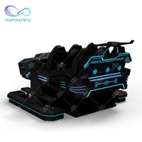 Atracción de RV 360 con Simulador de Movimiento para Parque de RV Zona de Juegos de Realidad Virtual Centro de Arcade de RV