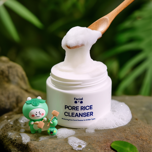โฟมล้างหน้า Pore Rice Cleanser 50 มล. บำรุงผิวชุ่มชื้น ดูแลรูขุมขน เหมาะสำหรับทุกสภาพผิว - Product Image 3