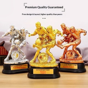 Trofeo Sportivo per Competizioni Scolastiche di Basket e Calcio con Scarpone d'Oro MVP e Pallone d'Oro per Premiazioni - Product Image 5