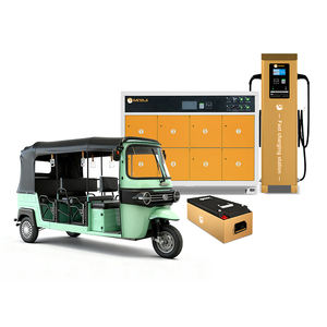 MIYAJI Tuk-tuk/Triciclo Eléctrico Cerrado para Pasajeros, 1+6 Asientos, Carga Máxima de 800 kg, Rango de 80-220 km, 50-70 km/h, <span class=keywords><strong>Taxi</strong></span> Turístico - Product Image 3