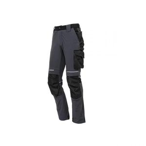 Pantalones DE TRABAJO ajustados para hombre Atom Asphalt Grey, pantalones de trabajo EAN 8033546465707, pantalones de trabajo, pantalones de trabajo de carga - Product Image 2