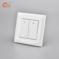 KLASS Wholesale UK British standard 13A prise et interrupteur avec néon panneau pc pour la maison prise électrique universelle murale