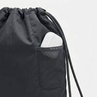 Sac à dos respirant en micro-mesh fin pour équipement sportif, avec cordon de serrage, pour uniforme d'entraînement d'athlètes et rangement de chaussures