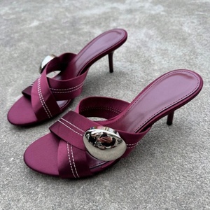 Sandalias de Tacón Alto para Mujer, Primavera, Nuevas, Elegantes, Modernas, Sexys, para Banquete - Product Image 3