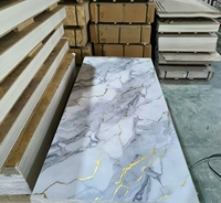 Panneaux Muraux en Marbre PVC Légers pour une Installation Facile et des Projets Maison DIY