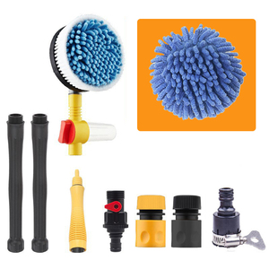 Brosses de nettoyage pour voiture Brosses de nettoyage pour lavage de voiture en <span class=keywords><strong>microfibre</strong></span> douce rotative détachable et extensible pour voiture - Product Image 5