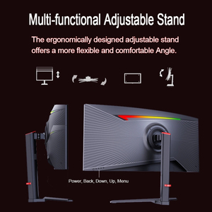 <span class=keywords><strong>Monitor</strong></span> Curvo <span class=keywords><strong>Precio</strong></span> <span class=keywords><strong>de</strong></span> Mayoreo Pantalla 4k para PC <span class=keywords><strong>Computadora</strong></span> 2k 24 27 34 Pulgadas <span class=keywords><strong>Monitor</strong></span> LCD IPS Personalizado - Product Image 6
