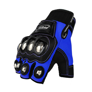 Guantes <span class=keywords><strong>MADBIKE</strong></span> de medio dedo Guantes personalizados de verano para montar en bicicleta Carreras para guantes de motocicleta - Product Image 6