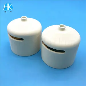 Professional Precise Machining High Temperature Alumina Ceramic Lid Map Cover