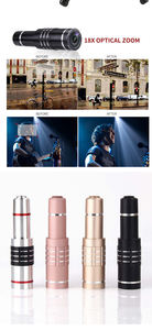 공장 직접 판매 18 번 휴대 전화 카메라 렌즈 광학 유리 전화 렌즈 야외 사진 - Product Image 2