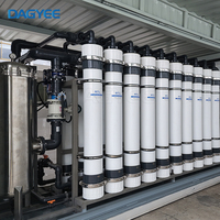 Système de filtration par membrane UF pour dessalement d'eau de mer SS316L sur mesure, prétraitement et récupération d'eau industrielle