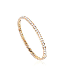 SGARIT custom fashion Jewelry fine 18K pure gold <b>bangle</b> bracelet halo lab grown diamond luxury Jewellery <b>for</b> women <b>man</b> - Product Image 3