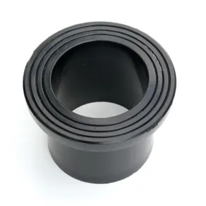 HDPE schwarz 50-1200mm in SDR11 & SDR17 Stummel ende mit Träger ring für PE-Rohre