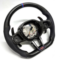 Volant en fibre de carbone pour F10 F11 F15 F18 F20 F23 F25 F30 F32 F35 F40 F80 E84 E87 E90 E92 E93 Accessoires de voiture