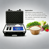 Detector de Metales para Alimentos KT-BZ, Máquina de Prueba de Metales Pesados en Alimentos, Instrumento de Detección Rápida Portátil