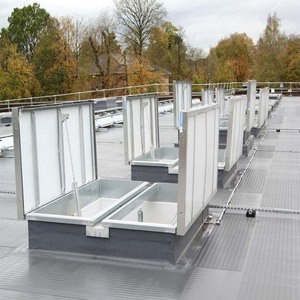 Lucernario Elettrico Apribile con Ventilazione, Vetro Temperato Antivento e Impermeabile <span class=keywords><strong>per</strong></span> Fabbriche, Magazzini ed Edifici Commerciali - Product Image 3