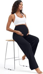 <span class=keywords><strong>Pantalon</strong></span> de maternité ample pour femme MathCat, coupe <span class=keywords><strong>large</strong></span>, extensible et doux, idéal pour le yoga, le travail et la détente pendant la <span class=keywords><strong>grossesse</strong></span> - Product Image 6