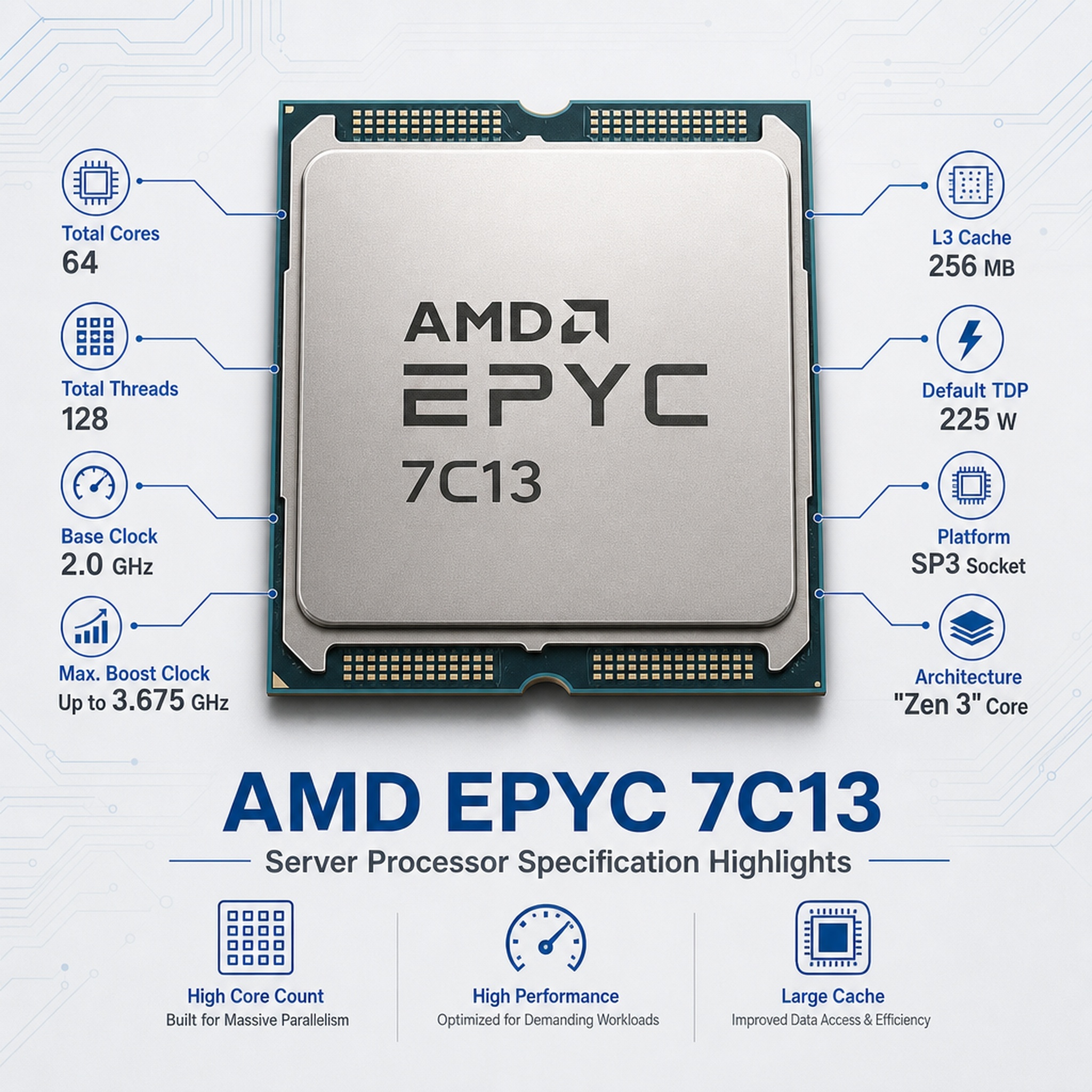 AMD EPYC 7C13