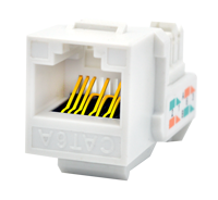 Module de connecteur Keystone RJ45 Cat 6a UTP Cat6 Ethernet 180° du fabricant ROPASSOR °