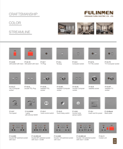 Interruptor de luz de 1 vía para casa, interruptor de empuje de Color gris mate brillante, precio competitivo, 4 entradas - Product Image 5