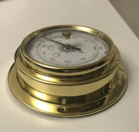 Baromètre en laiton de haute qualité Gelsonlab HSGC-046, baromètre anéroïde, baromètre marin Dia 98mm