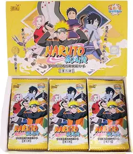 Venta al por mayor 36/48 caja de tarjetas Narutoes Flash SP o tarjeta Anime personajes CR tarjetas de colección MR regalos para niños