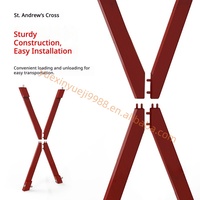 Meilleures ventes : Cadre d'entraînement BDSM en bois massif réglable, type X-frame, avec fonction de contrainte et de fixation, accessoires sexuels BDSM