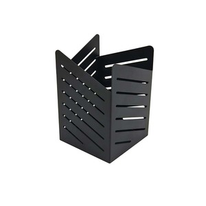 Porte-stylos rond en métal au design moderne et épuré, personnalisable (OEM/ODM disponible), vente chaude, organisateur de bureau - Product Image 2