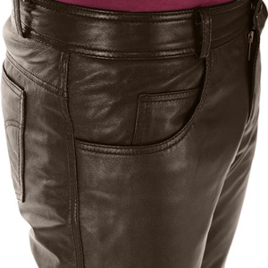 <b>Men</b> <b>Leather</b> Fashionable <b>Pants</b> Casual Slim Fit Long Leg Design For <b>Men</b> Outdoor Streetwear And Daily Wear <b>Leather</b> <b>Pants</b> - Product Image 6