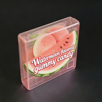 Boîtes d'emballage en plastique PET recyclables de qualité supérieure, parfaites pour les bonbons aux fruits et les confiseries