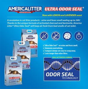 مصنع المورد البنتونيت القط القمامة قسط الترا رائحة ختم أمريكا القمامة - Product Image 6