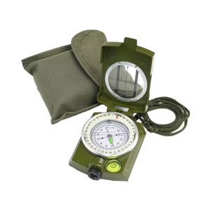 Boussole de poche Runson RS01 étanche avec boîtier en acier inoxydable, cadran à aiguilles, affichage luminescent pour camping, randonnée, escalade et survie - Product Image 2