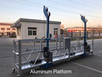 Palan électrique à câble métallique Plate-forme suspendue