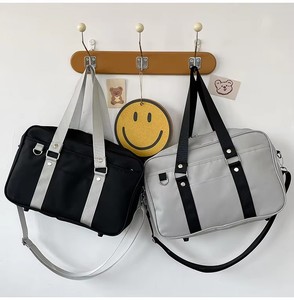 Tùy chỉnh Thời trang đồng phục JK túi cơ Bản sinh viên duy nhất Vai Mang túi vải phong cách Nhật Bản Túi giản dị - Product Image 2