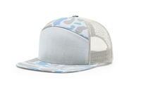 Casquettes de baseball trucker personnalisées Richardson 168 à 7 panneaux, casquette trucker personnalisée de haute qualité