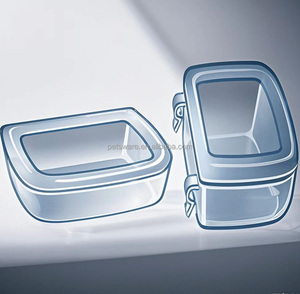 Crochet anti-déversement sur les bols d'eau en plastique pour animaux de compagnie caisse pour animaux de compagnie bols suspendus boisson bol d'eau facile à monter pour les cages en fil - Product Image 2