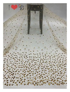 Luxury <strong>Shiny</strong> Colorful rainbow Rhinestone <strong>Mesh</strong> <strong>Fabric</strong> Tulle <strong>Fabric</strong> with square Rhinestone for Wedding Dress - Product Image 5